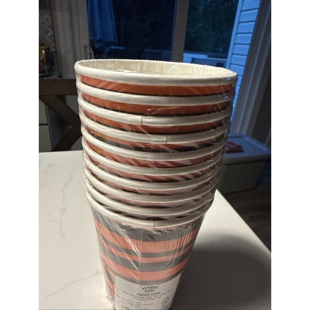 New Party Cups 28oz Each Halloween Pack of 10 Cups Hot Cold